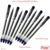 FLAIR Hydra 10 x 0.5mm Tip BLUE Gel Pens Easy