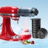 Ice Mold Accessory for KitchenAid Shave Ice Attachment, Reusable Plastic