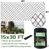 Hortifan Bird Netting，15 x 30 FT Garden Netting Bird Net