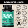 Selenio | Seleniometionina 240mcg, con Vitamina E, Moringa y Raíz