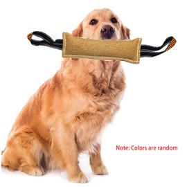 Beisswurst für Hunde Jute Training Hundespielzeug Sehr Robustes Hundespielzeug Jute Training Hundespielzeug Training Beisswurst für Hunde Training Hunde Tauziehen und Zerrspiele mit Hund 2 Stück