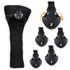 3Pcs Club Head Covers Set 1 3 5 Fairway Wood