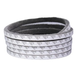 Estuchelandia 3mt Tira Sellado Cepillo Cinta Polvera Puerta Ventana 9x23mm