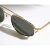 Johnny Depp Unisex Retro Aviator Sunglasses Metal Frame PC Lens