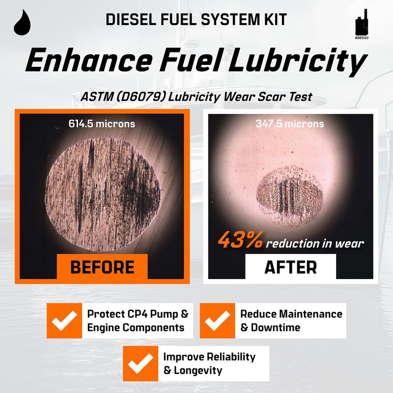 Archoil Diesel Fuel System Kit - AR6500 Diesel Treatment (40