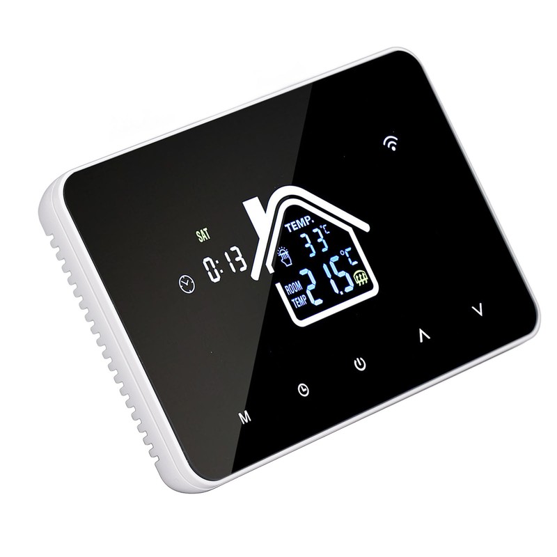 Floor Heating Thermostat 16A 4.3 Inch Touch Screen High Accuracy