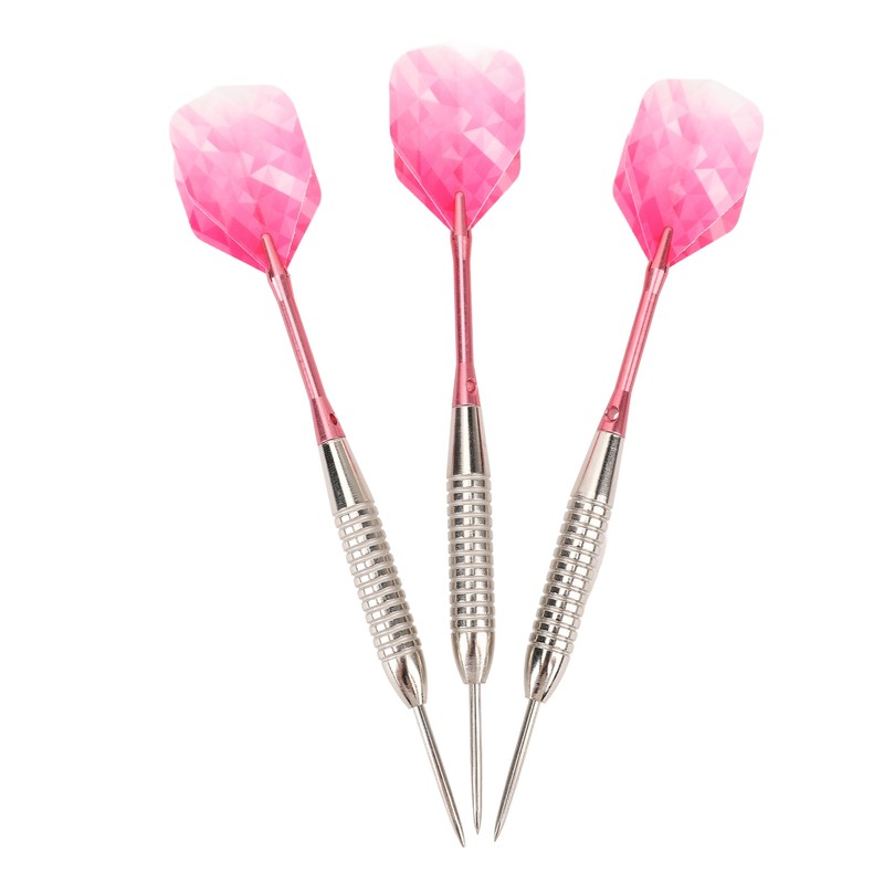 Steel Tip Darts Set Professional Darts Deep Groove Barrel Aluminum
