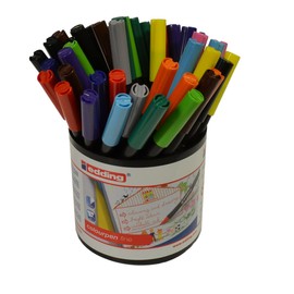 Edding Colourpen Fine Assorted - (Pack of 42)