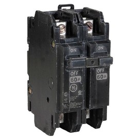General Electric THQC2130WL; 2P 30A 120/240V CB, Black