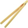 Norpro 1982 8" Bamboo 8" Toaster Tongs with Magnet, One
