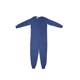 Gertex Adult Adaptive Back Zip Sleepwear | Clothing Designed for Special Needs and Disabilities (Blue, Large)