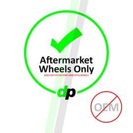 DPAccessories 20 Chrome 14x1.5B Spline Tuner Lug Bolts for Aftermarket Wheels - 27mm Shank BS27K5HC-CH04020