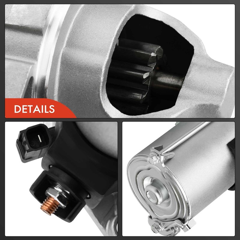 A-Premium Starter Motor Compatible with Honda Accord 2006-2012, CR-V 2007-2011,