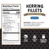 Brunswick Boneless Kipper Style Herring Fillets, 3.53 oz Can (Pack
