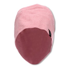 Sterntaler Baby Boys Beanie Baby Organic Cotton Beanie Hat - Beanie Baby, Children's Beanie, Baby Hat - Made of Single Jersey - Pink, 45, Velvet pink.