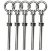 CUKAYO Eye Bolts, 5pack 5/16 x 4 Inch Heavy Duty
