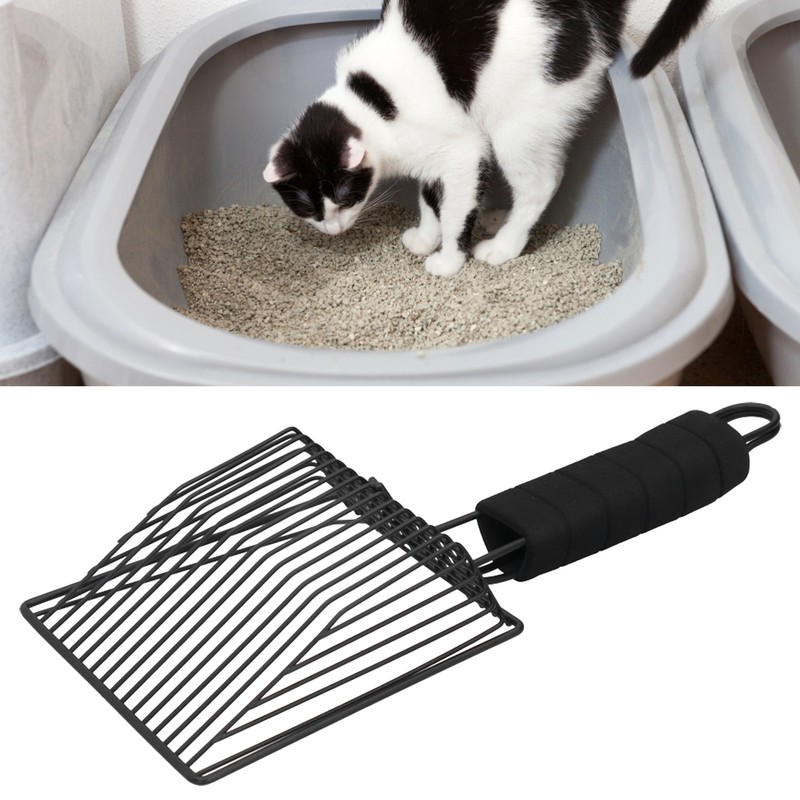 Reusable Metal Cat Litter Sand Scoop Sifter Shovel Pet Cat