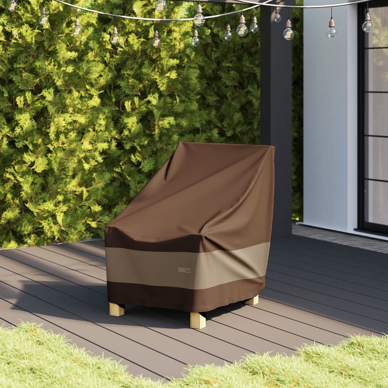 DUCKCOVERS Ultimate Waterproof Patio Lounge Chair Cover, All Weather Protection,
