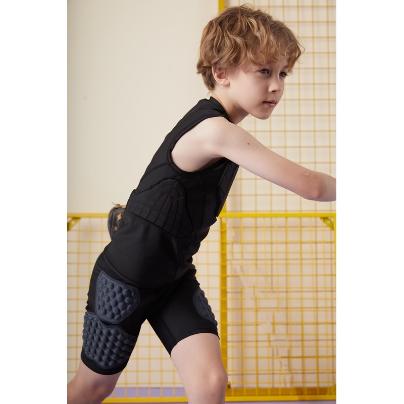 Youth Catchers Gear Boys Padded Chest Protective Shirt, Chest Protect