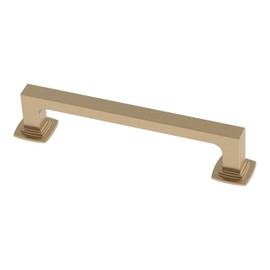Franklin Brass Parow (5-Pack) Cabinet Handles 5-1/16" Champagne Bronze Cabinet Pulls Handles for Cabinets and Drawers Cabinet Hardware Dresser Handles Gold Drawer Pulls P41771K-CZ-B