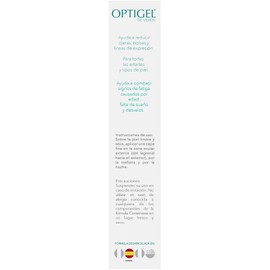 OPTIGEL Pen Contorno de Ojos | Gel Reafirmante | Tratamiento Antiarrugas Ayuda a Disminuir Bolsas, Ojeras, Líneas de Expresión | Aumenta la Elasticidad | Componentes Antiinflamatorios y Calmantes |15g