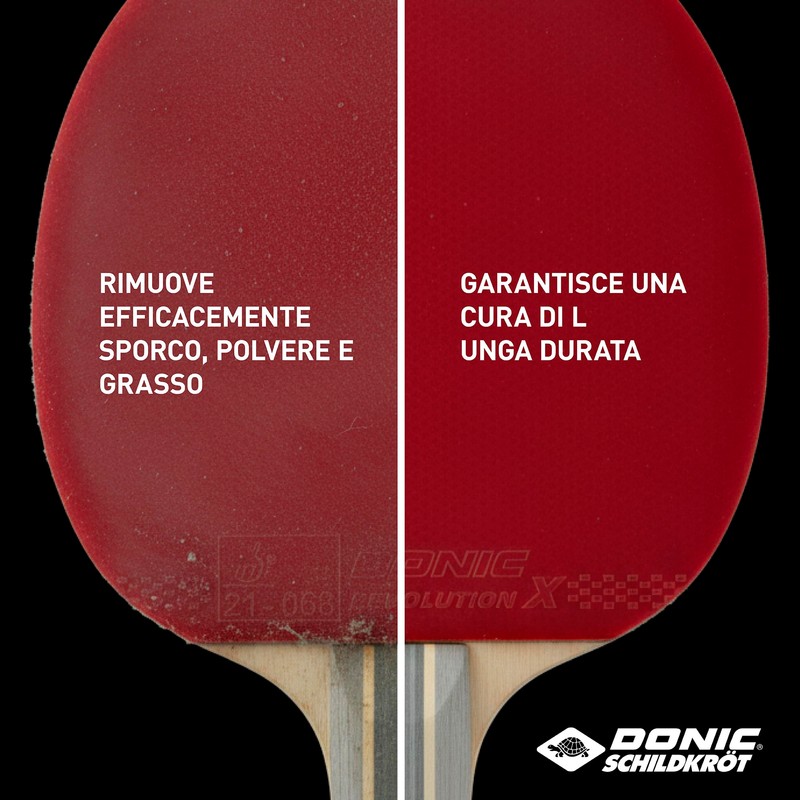 Donic-Schildkröt Kit de Limpieza para Raquetas de Tenis de Mesa,