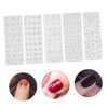 Outanaya 5pcs Floral Nail Art Stamping Plates Kit DIY Templates