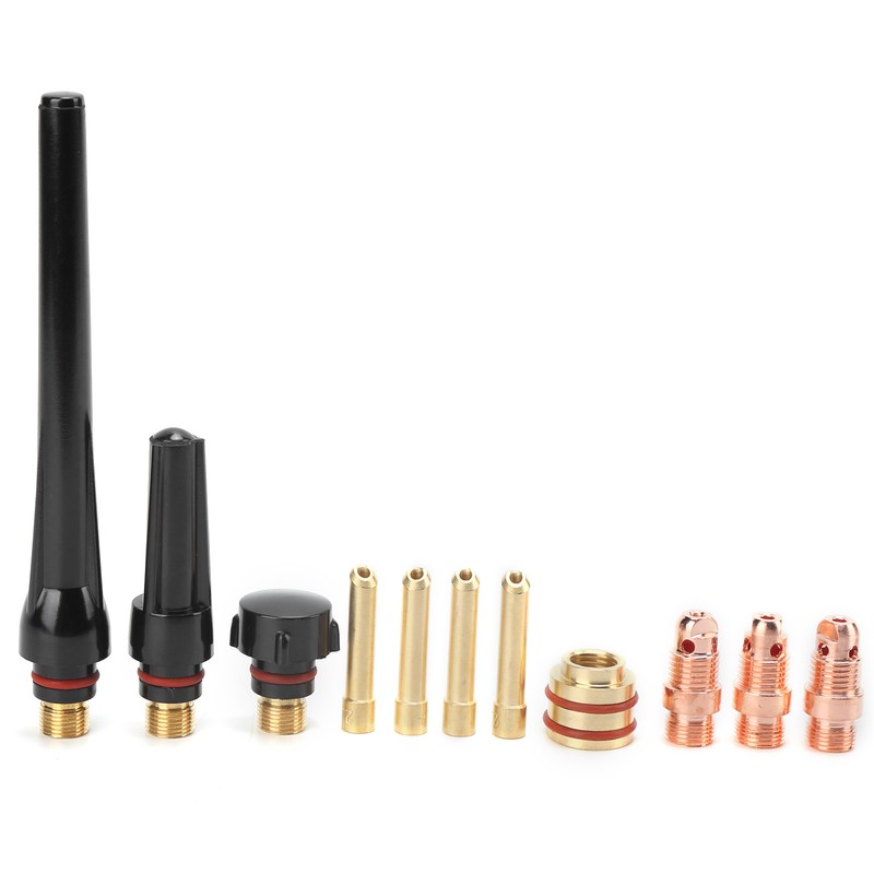 Welding Torch Accessories Kit Glass Cup Nozzle Welder Consumables for