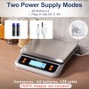 Atogou 88lb Food Scale, Commercial Kitchen Scale Plug-in Usable with