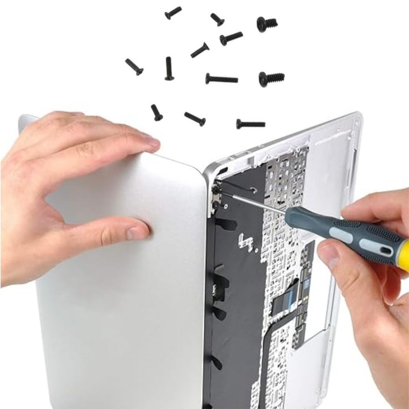 Jindizi 240pcs 12 Kinds M2 M2.5 M3 Laptop Screws Replacement