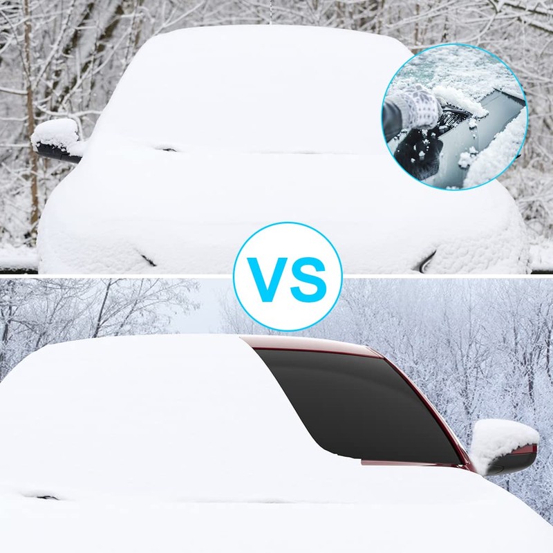 Senders Windscreen Cover, Car Windscreen Cover, Magnetic Fixing, Foldable Car