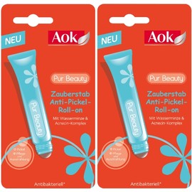 Aok Pur Beauty Facial Care Wand Anti-Spot Roll-On Pack of 2 x 10 g