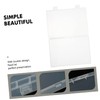 DOITOOL 4 Pack Plastic Storage Boxes Stackable for Postcards Photos