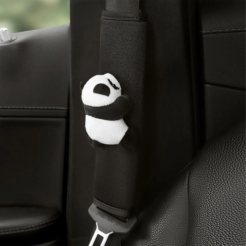 Car Panda shoulder protector Seat belt protector children's neck soft