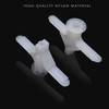 DC VOLTAGE Plasterboard Fixings, 50 Pcs Wall Plugs, Universal Plasterboard
