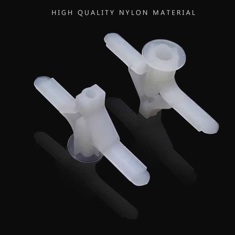 DC VOLTAGE Plasterboard Fixings, 50 Pcs Wall Plugs, Universal Plasterboard