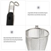 Kichvoe Mesh Spider Strainer, Width 5.5Inch Stainless Steel Pasta Basket