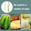 Vegetable Peeler Set with 1 Peeler & 2 Replacement Blades