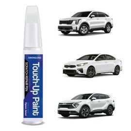 Glacial White GWP Touchup Paint Compatible with Kia, 2-in-1 Scratch Repair Pen Exact Color Match, Car Scratch Repair Pen