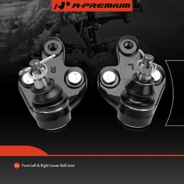A-Premium 2 x Front Lower Ball Joint, Compatible with Toyota Highlander 2008-2020, Sienna 2011-2020, Venza 2009-2016 & Lexus RX350 2010-2022, RX350L 2018-2022, RX450h 2010-2022, RX450hL 2018-2022