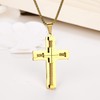 Yonhon Men's Cross Necklace for Men
