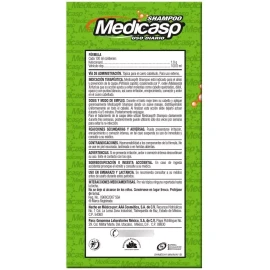 Medicasp 2 Shampoos Medicasp Frascos De 400ml C/u