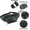 Genuine Leather Fanny Packs for Men and Women Hip Waist