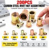 Manual Rivet Nut Gun for M3–M8 Threaded Inserts – Double-Handle