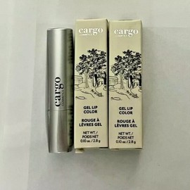 LOT OF 2 CARGO GEL LIP COLOR GLC-03 BORA BORA 0.10oz NEW IN BOX