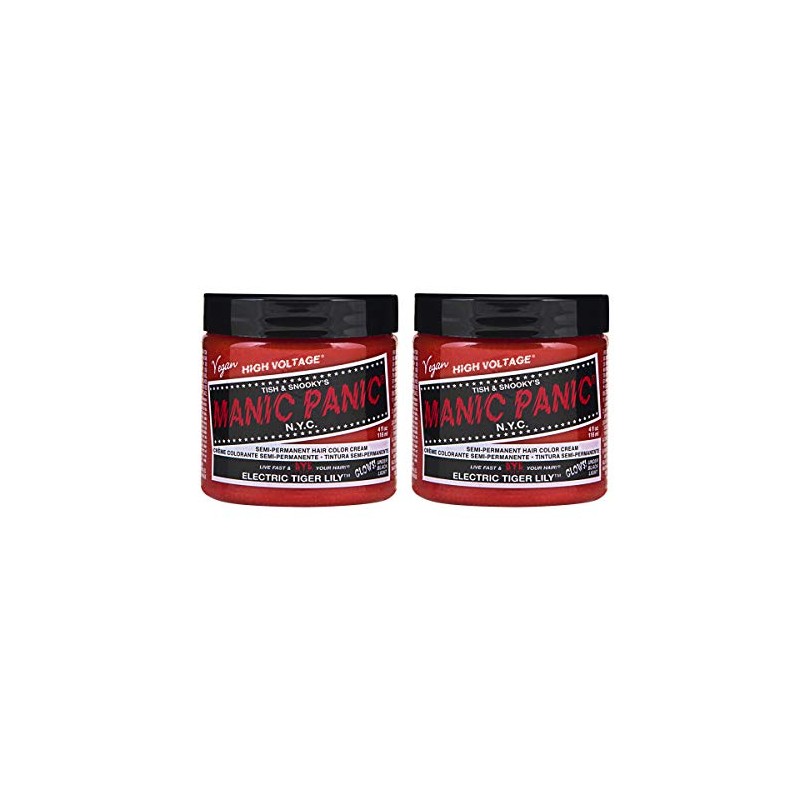 Manic Panic Electric Tiger Lily Classic Creme, Vegan, Cruelty Free,