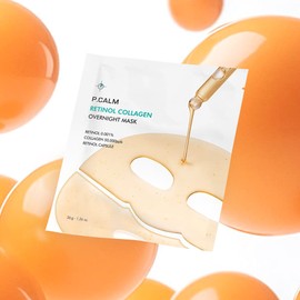 Picam [1&1 Mask Pack Ampoule 2-piece Set] Picam Retinolagen Overnight Gel Mask Missing Pack 36g 4 pieces + Retinolagen Ampoule 30ml / Pore Elasticity Sensitivity Mask Pack Wrinkle / [1&1 마스크팩 앰플 2종 세트] 피캄 레티놀라겐 오버나이트 겔 마스크 실종팩 36g 4매입 + 레티놀라겐 앰플 30ml / 모
