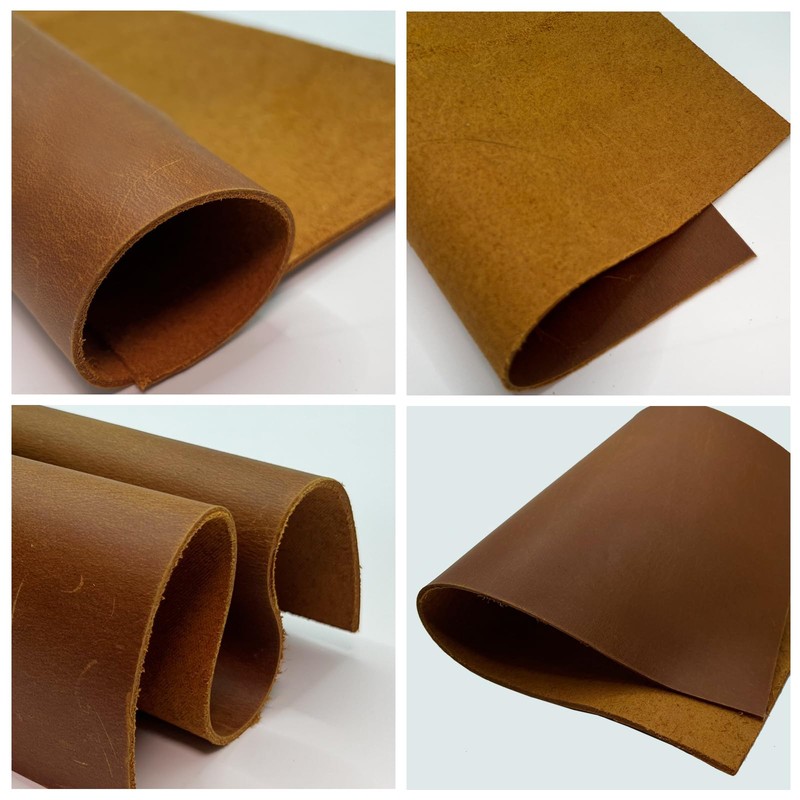 Genuine Leather Sheets for Crafting (2mm) - Full Grain Leather
