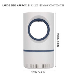 HURRISE Mosquito Killer Trap, Mosquito Killing Light, Mosquito Interior Mosquito Killer Trap Light For Kits De Seguridad para Uso Doméstico Hotel(Small)