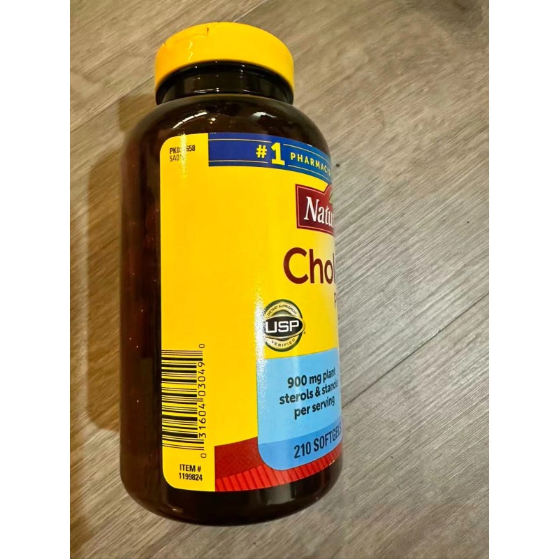Nature Made CholestOff Plus 900 mg 210 Softgels Lower Cholesterol